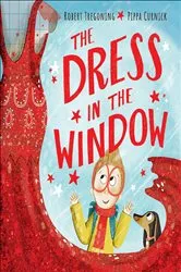 Book cover of The Dress in the Window by Robert Tregoning