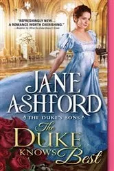 Book cover of The Duke Knows Best by Jane Ashford
