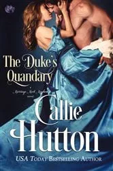 Book cover of The Duke's Quandary by Callie Hutton