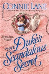 Book cover of The Duke's Scandalous Secret by Connie Lane
