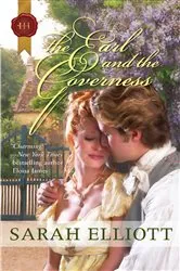 Book cover of The Earl and the Governess by Sarah Elliott