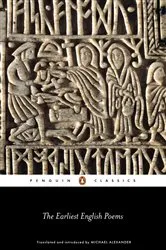 Book cover of The Earliest English Poems by Michael Alexander