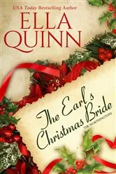 Book cover of The Earl's Christmas Bride by Unknown