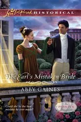 Book cover of The Earl's Mistaken Bride by Abby Gaines