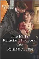 Book cover of The Earl's Reluctant Proposal by Louise Allen