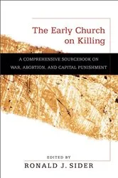 Book cover of The Early Church on Killing by Unknown