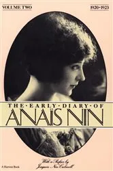 Book cover of The Early Diary of Anaïs Nin, 1920–1923 by Anaïs Nin