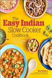 Book cover of The Easy Indian Slow Cooker Cookbook by Hari Ghotra