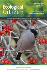 Book cover of The Ecological Citizen by Patrick Curry