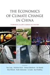 Book cover of The Economics of Climate Change in China by Fan Gang