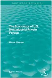 Book cover of The Economics of U.S. Nonindustrial Private Forests by Marion Clawson