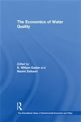 Book cover of The Economics of Water Quality by Naomi Zeitouni