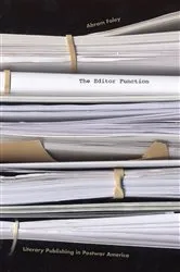 Book cover of The Editor Function by Abram Foley