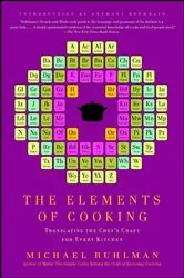 Book cover of The Elements of Cooking by Michael Ruhlman