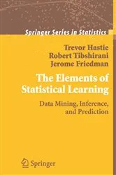 Book cover of The Elements of Statistical Learning by Trevor Hastie