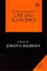 Book cover of The Elgar Companion to Law and Economics, Second Edition (2nd ed.) by Jürgen G. Backhaus