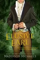 Book cover of The Elusive Earl by Maddison Michaels