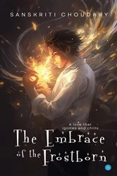 Book cover of The Embrace of the Frostborn by Sanskriti Choudhry