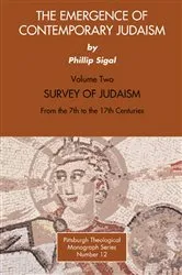Book cover of The Emergence of Contemporary Judaism, Volume 2 by Phillip Sigal