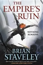 Book cover of The Empire's Ruin by Brian Staveley