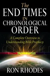 Book cover of The End Times in Chronological Order by Ron Rhodes
