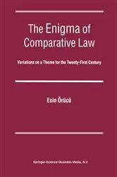 Book cover of The Enigma of Comparative Law by Esin Örücü