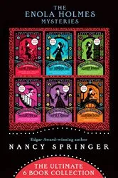 Book cover of The Enola Holmes Mysteries by Nancy Springer