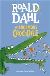 Book cover of The Enormous Crocodile by Roald Dahl