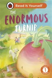 Book cover of The Enormous Turnip: Read It Yourself - Level 1 Early Reader by Ladybird