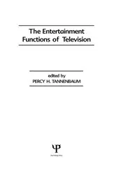 Book cover of The Entertainment Functions of Television by P. H. Tannenbaum