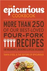 Book cover of The Epicurious Cookbook by Tanya Steel