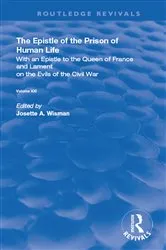 Book cover of The Epistle of the Prison of Human Life by Christine de Pizan