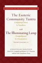 Book cover of The Esoteric Community Tantra with The Illuminating Lamp by Great Vajradhara
