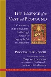 Book cover of The Essence of the Vast and Profound by Pabongkha Rinpoche