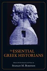 Book cover of The Essential Greek Historians by Stanley Burstein