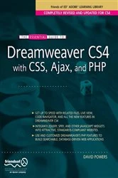 Book cover of The Essential Guide to Dreamweaver CS4 with CSS, Ajax, and PHP by David Powers