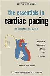 Book cover of the essentials in cardiac pacing by G. Fontaine