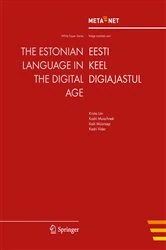 Book cover of The Estonian Language in the Digital Age by Georg Rehm