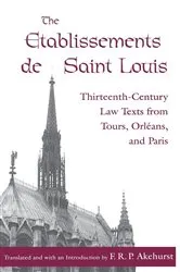 Book cover of The Etablissements de Saint Louis by F. R. P. Akehurst