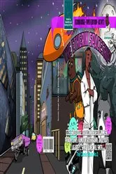 Book cover of The Etherik Spaceship by Scoobi Doge