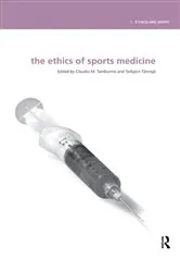 Book cover of The Ethics of Sports Medicine by Claudio Tamburrini