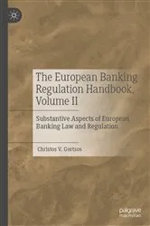 Book cover of The European Banking Regulation Handbook, Volume II by Unknown