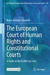 Book cover of The European Court of Human Rights and Constitutional Courts by Marco Antonio Simonelli