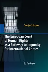 Book cover of The European Court of Human Rights as a Pathway to Impunity for International Crimes by Unknown