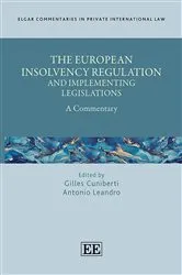 Book cover of The European Insolvency Regulation and Implementing Legislations by Gilles Cuniberti