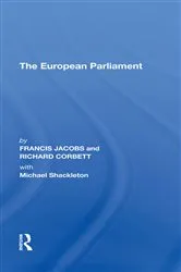 Book cover of The European Parliament by Michael Palmer