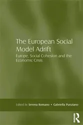 Book cover of The European Social Model Adrift by Serena Romano