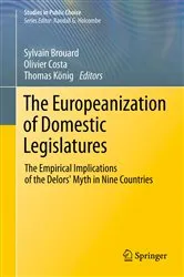 Book cover of The Europeanization of Domestic Legislatures by Sylvain Brouard