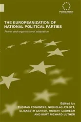 Book cover of The Europeanization of National Political Parties by Thomas Poguntke