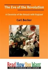 Book cover of The Eve of the Revolution by Unknown